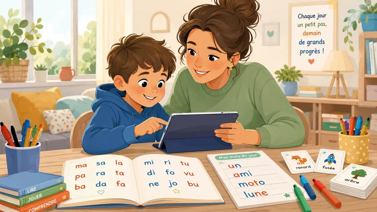 Comment accompagner mon enfant dyslexique a la maison sans le decourager ?