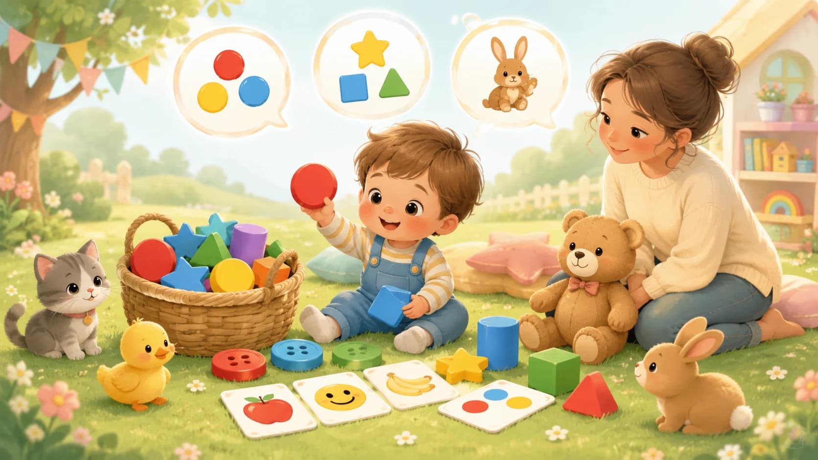 Jeux d'apprentissage 3 ans : activités simples et adaptées